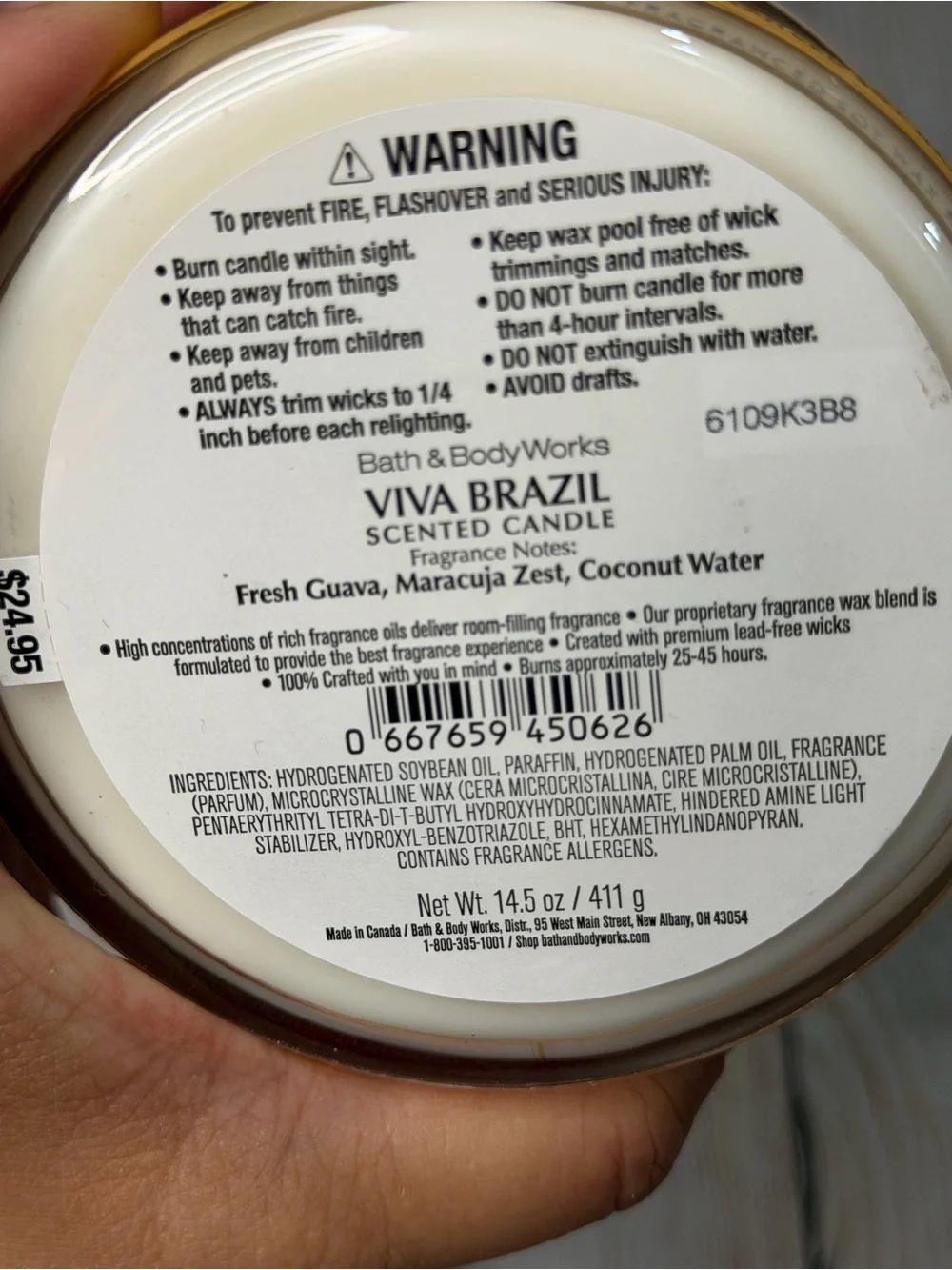Bath & Body Works reminiscent tropical